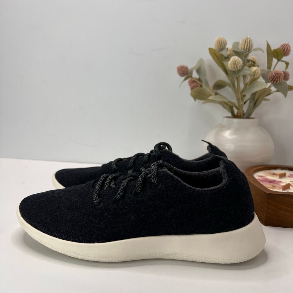 Allbirds Wool Runner Sneakers Gray/White Athletic Low Top Men 8